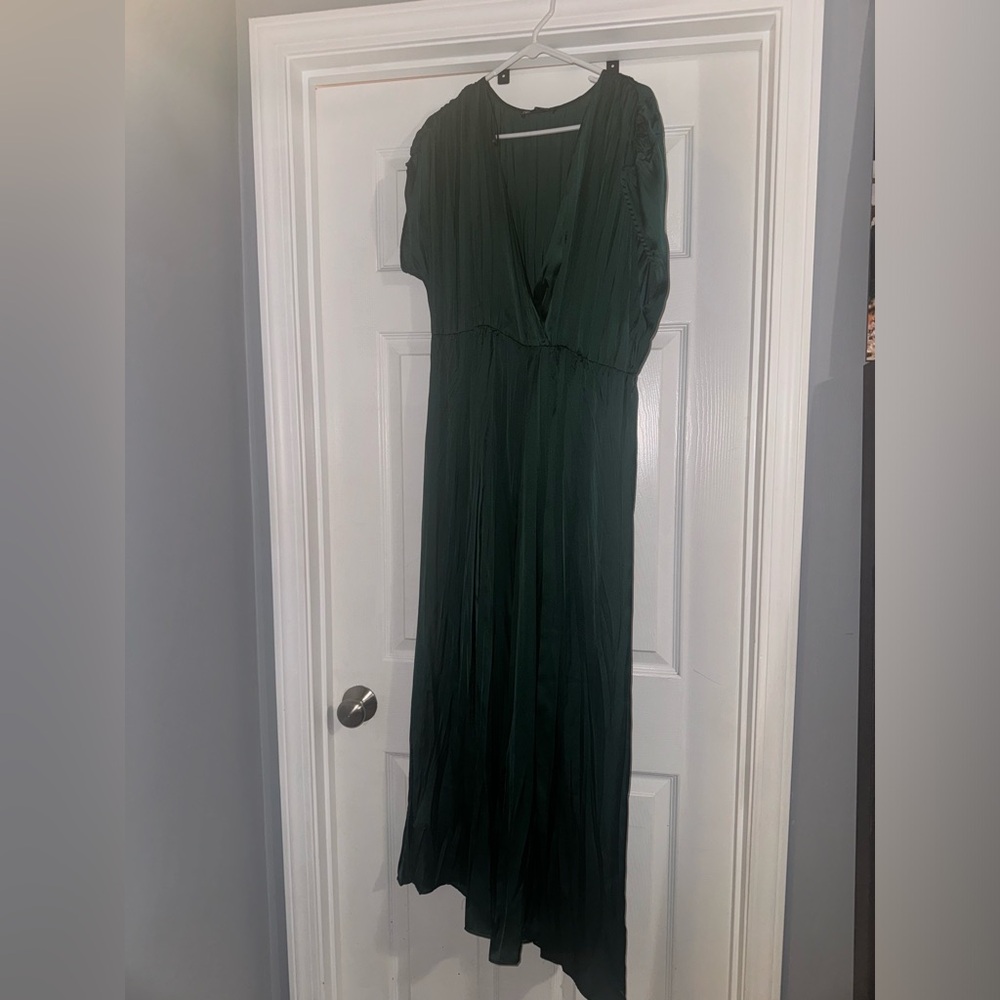 Zara emerald jumpsuit